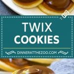 Twix Cookies Recipe | Chocolate Caramel Cookies | Shortbread Cookies #cookies #baking #caramel #chocolate #dessert #fuyos