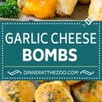 Cheese Bombs Recipe | Garlic Bread | Cheddar Bread #bread #cheese #appetizer #snack #garlicbread #fuyos