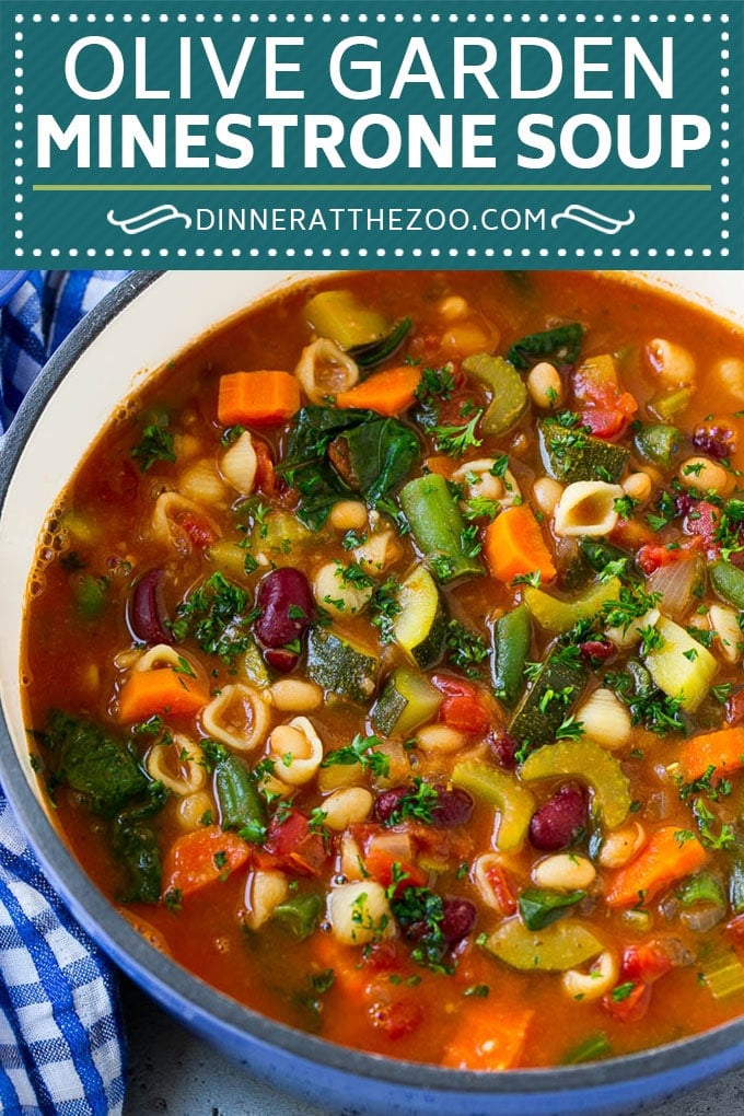 Olive Garden Minestrone Soup Recipe | Minestrone Soup | Copycat Recipe #minestrone #soup #italianfood #vegetarian #dinner #fuyos