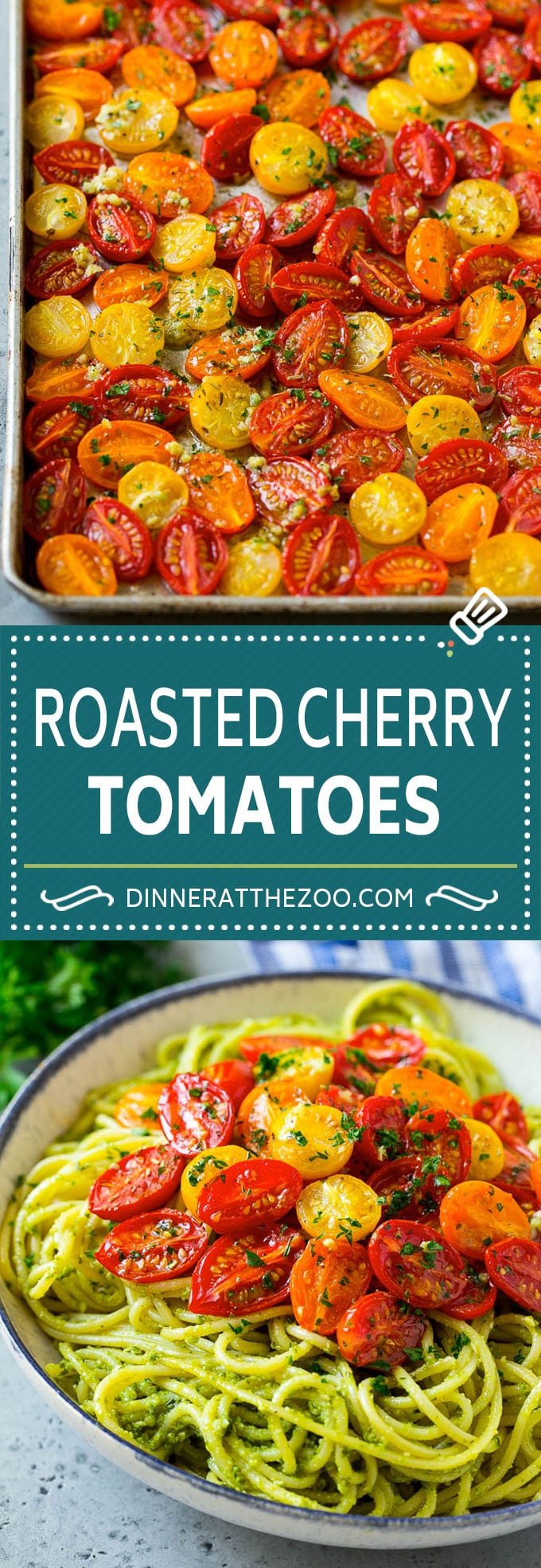 Roasted Cherry Tomatoes Recipe | Roasted Tomatoes #tomatoes #sidedish #glutenfree #cleaneating #healthy #dinner #fuyos