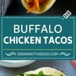 Buffalo Chicken Tacos | Chicken Taco Recipe | Spicy Chicken Tacos #tacos #tacotuesday #buffalochicken #chicken #ranch #dinner #fuyos