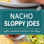 Nacho Sloppy Joes Recipe | Ground Beef Recipe | Easy Sloppy Joes #beef #nachos #cheese #spicy #sandwich #dinner #fuyos