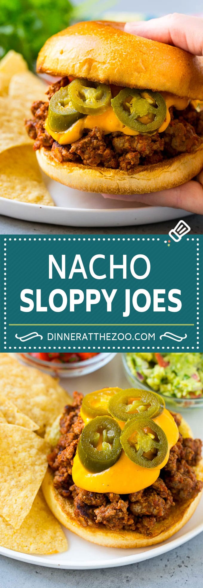 Nacho Sloppy Joes Recipe | Ground Beef Recipe | Easy Sloppy Joes #beef #nachos #cheese #spicy #sandwich #dinner #fuyos