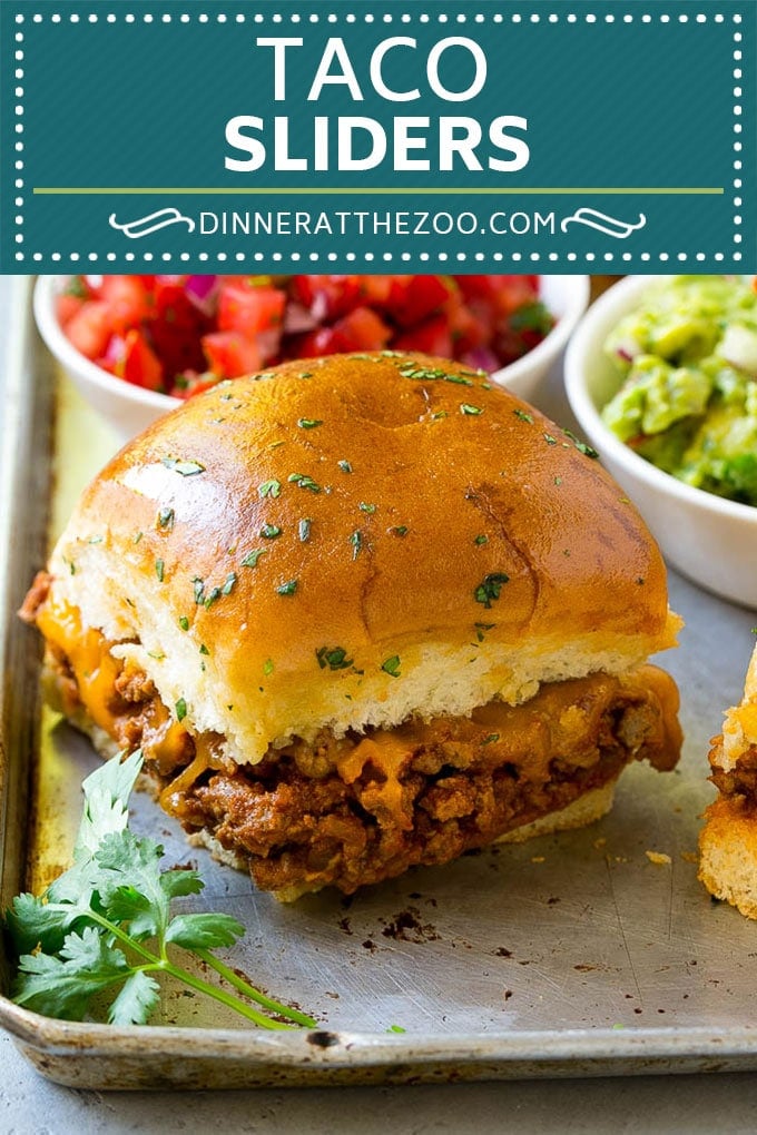 Taco Sliders Recipe | Beef Slider Sandwiches | Easy Slider Sandwiches #sandwich #taco #beef #cheese #snack #appetizer #fuyos