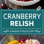 Cranberry Relish Recipe | Cranberry Sauce | Raw Cranberry Relish #cranberry #relish #sauce #thanksgiving #fall #dinner #fuyos