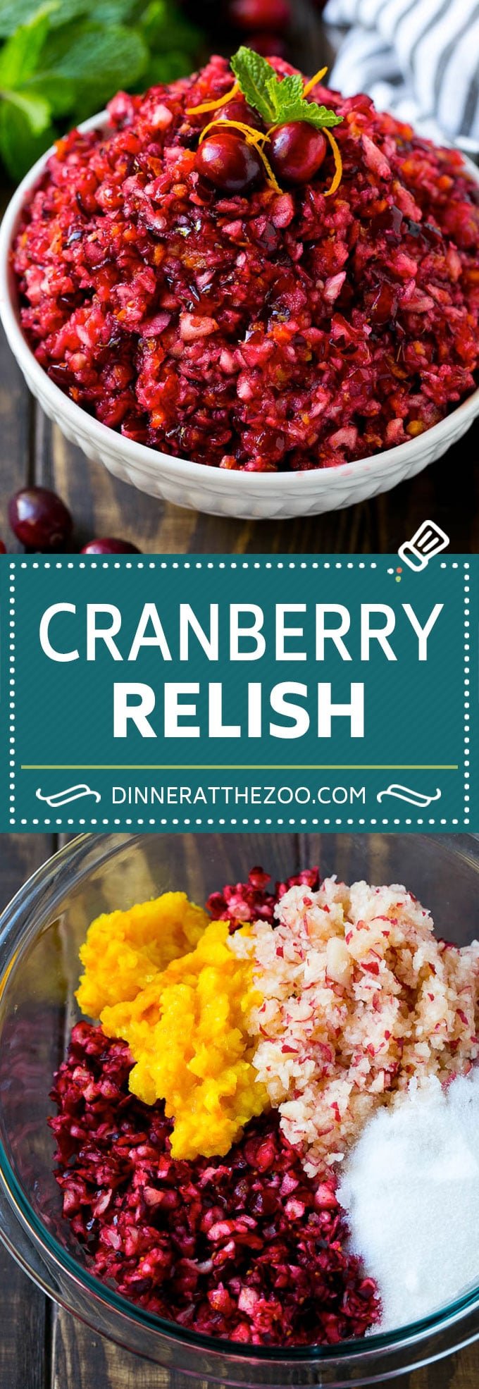 Cranberry Relish Recipe | Cranberry Sauce | Raw Cranberry Relish #cranberry #relish #sauce #thanksgiving #fall #dinner #fuyos