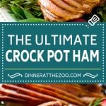Crock Pot Ham Recipe | Slow Cooker Ham | Glazed Ham | Thanksgiving Ham | Christmas Ham | Easter Ham #ham #slowcooker #crockpot #dinner #christmas #thanksgiving #easter #glutenfree #fuyos