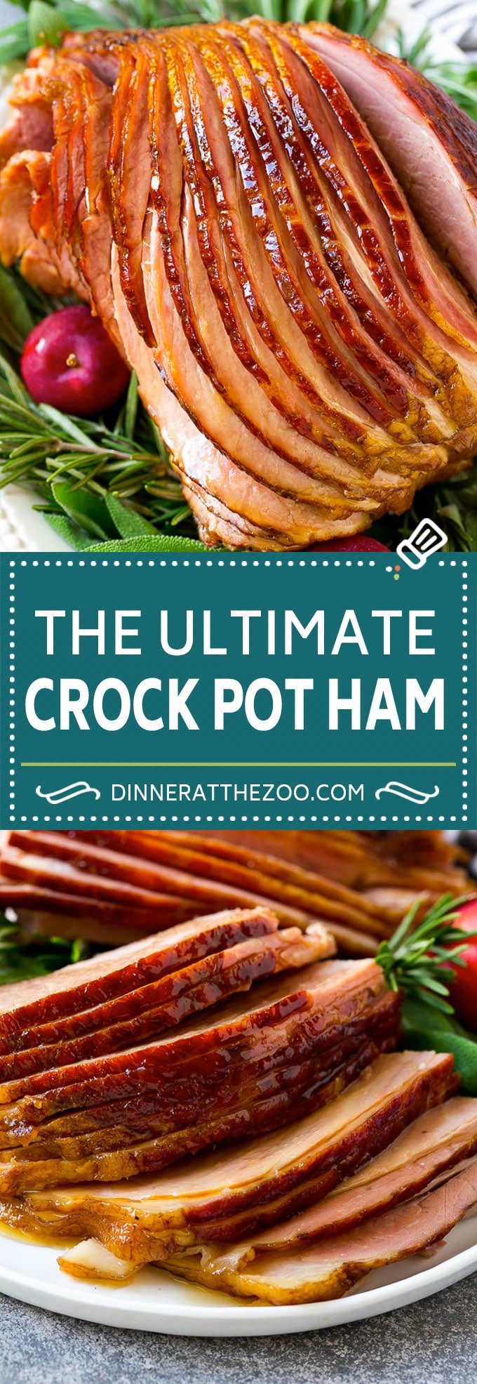 Crock Pot Ham Recipe | Slow Cooker Ham | Glazed Ham | Thanksgiving Ham | Christmas Ham | Easter Ham #ham #slowcooker #crockpot #dinner #christmas #thanksgiving #easter #glutenfree #fuyos