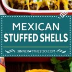 Mexican Stuffed Shells Recipe | Stuffed Shells | Mexican Pasta #dinner #pasta #mexican #beef #noodles #cheese #fuyos