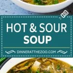 Hot and Sour Soup Recipe | Chinese Soup Recipe #soup #chinese #asian #dinner #vegetarian #tofu #mushrooms #fuyos