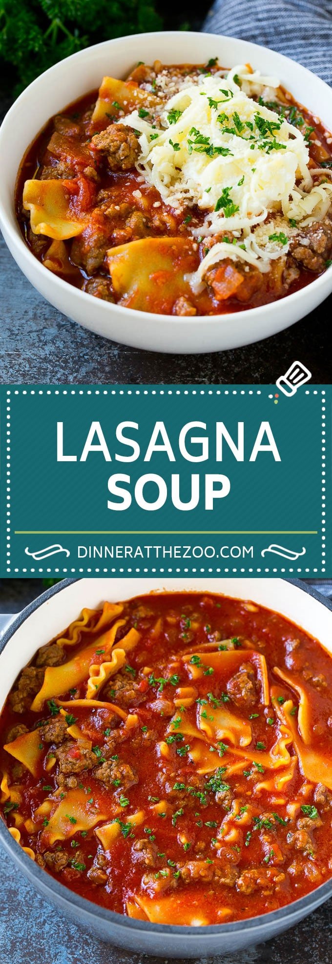 Lasagna Soup Recipe | Italian Soup | Ground Beef Soup #lasagna #pasta #soup #beef #dinner #fuyos #italian
