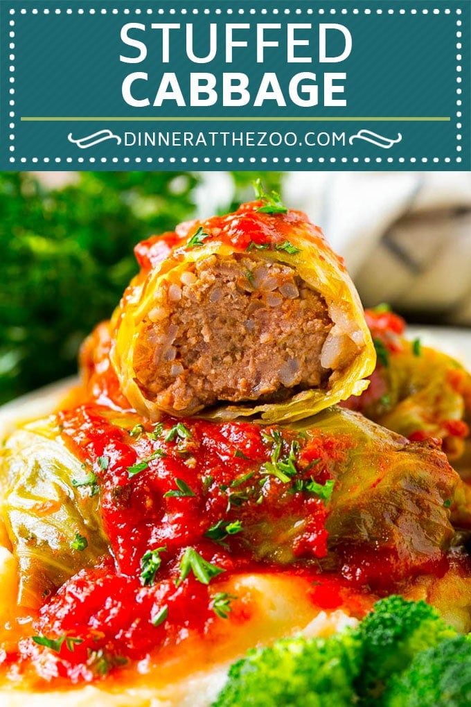 Stuffed Cabbage Recipe | Cabbage Rolls | Baked Cabbage #cabbage #beef #rice #glutenfree #dinner #fuyos