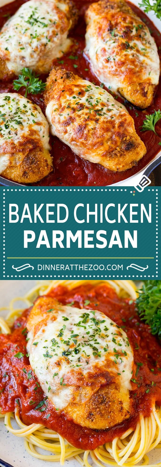 Baked Chicken Parmesan Recipe | Italian Chicken Parmesan | Baked Chicken #chicken #cheese #pasta #dinner #fuyos