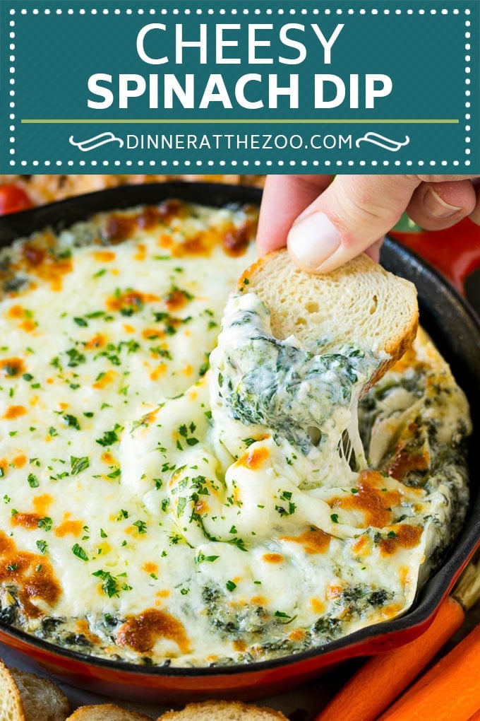 Spinach Dip Recipe | Cheese Dip | Hot Dip #dip #spinach #cheese #appetizer #lowcarb #keto #fuyos #cheese