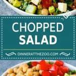 Chopped Salad Recipe | Chicken Salad | Avocado Salad #salad #chicken #avocado #bacon #glutenfree #dinner #fuyos #lunch