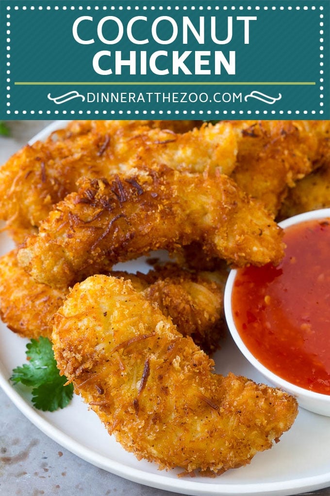Coconut Chicken Recipe | Fried Chicken | Chicken Fingers #chicken #coconut #appetizer #dinner #fuyos