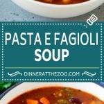 Pasta e Fagioli Soup | Pasta Fazool | Beef Soup | Italian Soup #soup #beef #italianfood #pasta #dinner #fuyos