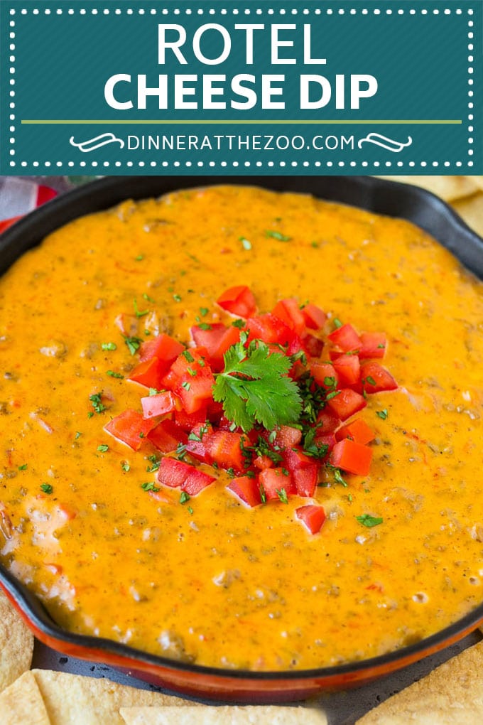 Rotel Dip Recipe | Mexican Cheese Dip | Beef and Cheese Dip | Velveeta Dip #dip #appetizer #hamburger #tomatoes #cheese #fuyos