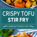 Tofu Stir Fry Recipe | Crispy Tofu | Tofu and Vegetables | Vegetable Stir Fry #tofu #vegetarian #stirfry #zucchini #dinner #meatless #fuyos