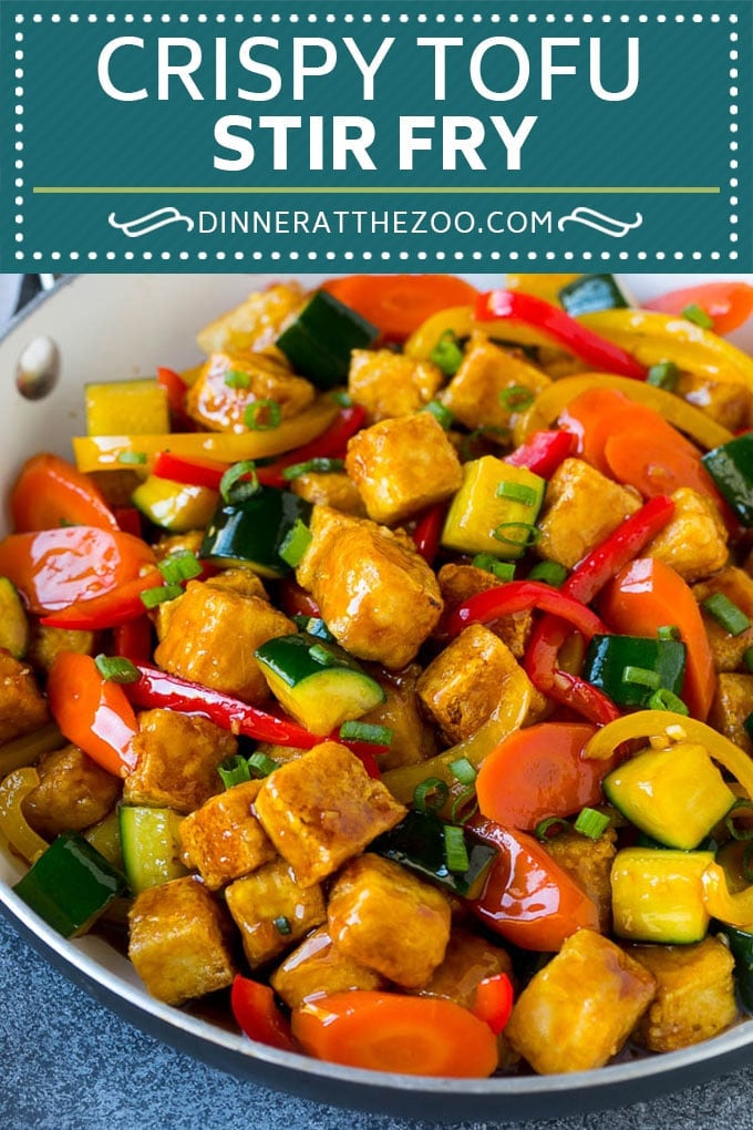 Tofu Stir Fry Recipe | Crispy Tofu | Tofu and Vegetables | Vegetable Stir Fry #tofu #vegetarian #stirfry #zucchini #dinner #meatless #fuyos