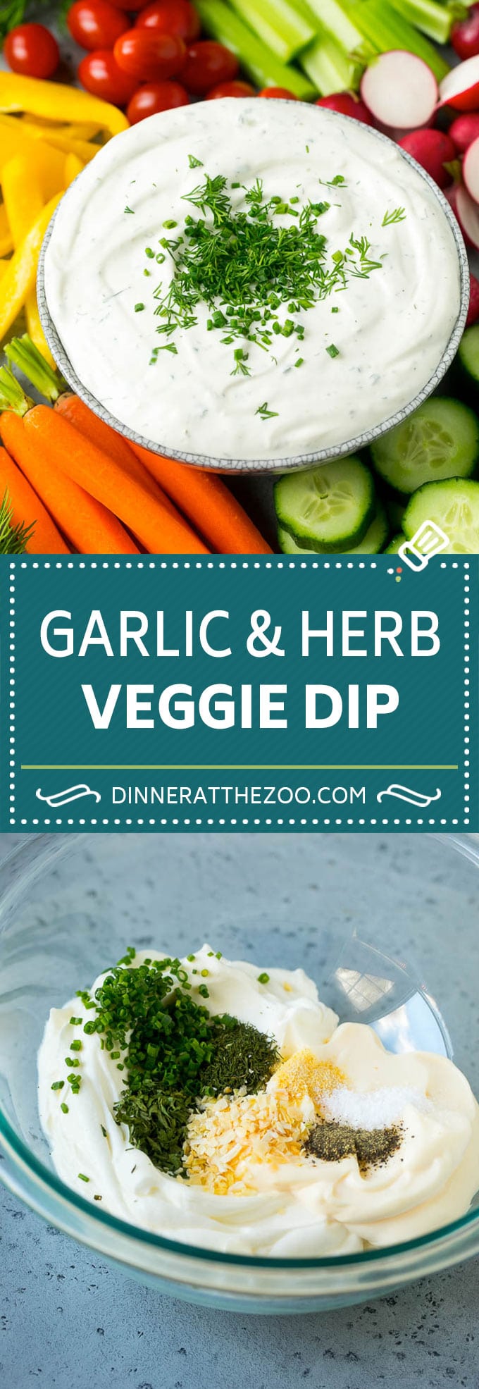 Veggie Dip Recipe | Garlic & Herb Dip | Vegetable Dip #dip #appetizer #lowcarb #keto #vegetables #fuyos