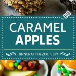 Caramel Apples Recipe | Dipped Apples | Apple Dessert #apples #caramel #chocolate #dessert #fall #fuyos