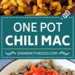 One Pot Chili Mac Recipe | One Pot Pasta | Chili Mac #dinner #beef #pasta #macaroni #beans #cheese #fuyos #onepot