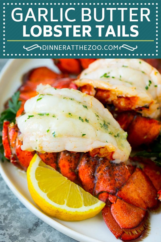 Garlic Butter Lobster Tails Recipe | Broiled Lobster Tails | Lobster Recipe #lobster #seafood #butter #keto #lowcarb #glutenfree #dinner #fuyos