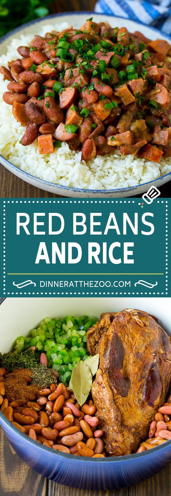 Red Beans and Rice Recipe | Red Beans and Sausage | Cajun Red Beans #beans #rice #sausage #ham #cajun #dinner #fuyos