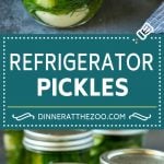 Refrigerator Pickles Recipe | Pickled Cucumbers | Quick Pickles #pickles #cucumbers #garlic #dill #fuyos