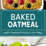 Baked Oatmeal Recipe | Meal Prep | Healthy Oatmeal #oatmeal #casserole #breakfast #brunch #fuyos #mealprep