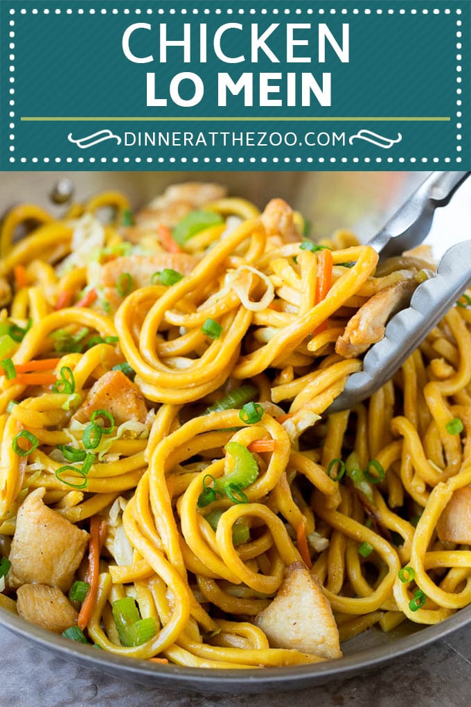 Chicken Lo Mein | Stir Fry Noodles #chicken #noodles #chinesefood #dinner #fuyos #lomein