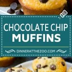Chocolate Chip Muffins | Easy Muffin Recipe #chocolate #muffins #baking #breakfast #snack #fuyos