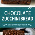 Chocolate Zucchini Bread Recipe | Zucchini Bread #bread #zucchini #chocolate #baking #dessert #fuyos