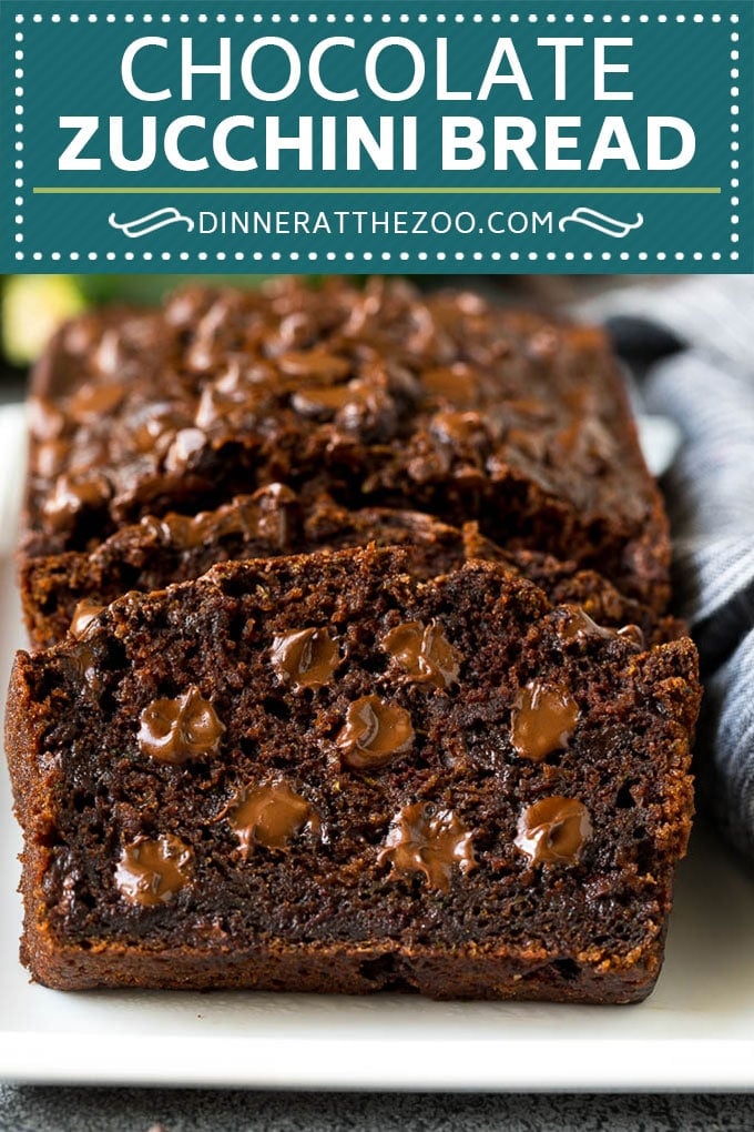 Chocolate Zucchini Bread Recipe | Zucchini Bread #bread #zucchini #chocolate #baking #dessert #fuyos