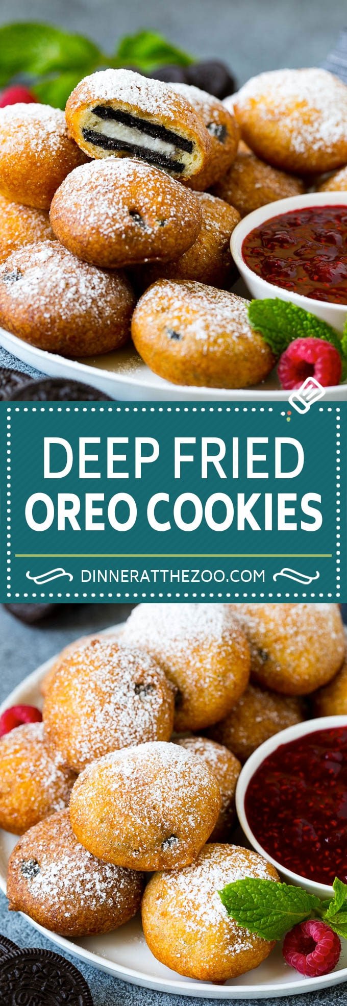 Fried Oreos Recipe #oreos #cookies #dessert #chocolate #fuyos
