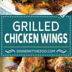 Grilled Chicken Wings | Marinated Chicken Wings | Grilled Chicken #chicken #chickenwings #grilling #marinade #dinner #appetizer #fuyos