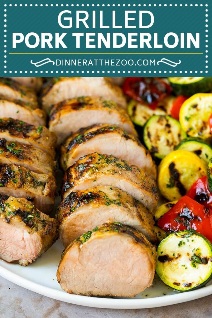 Grilled Pork Tenderloin Recipe | Grilled Pork #pork #grilling #marinade #dinner #fuyos