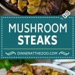 Mushroom Steak Sauce Recipe #mushrooms #steak #beef #dinner #fuyos