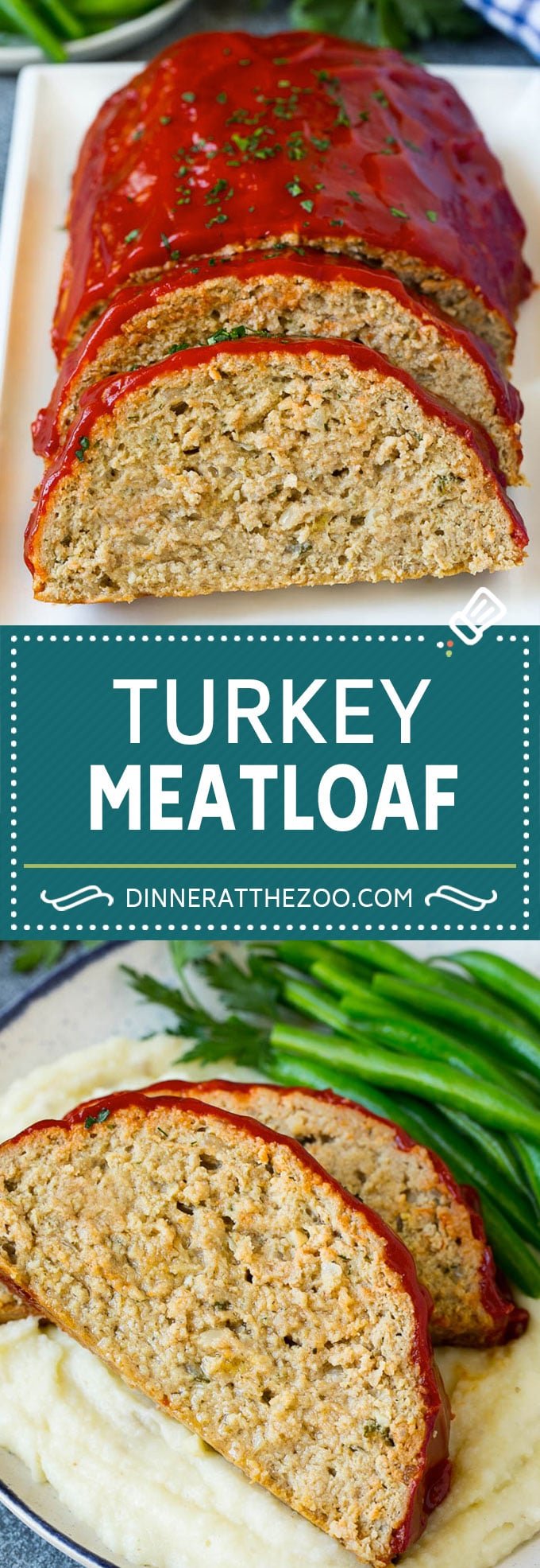 Turkey Meatloaf Recipe | Healthy Meatloaf #meatloaf #turkey #dinner #fuyos