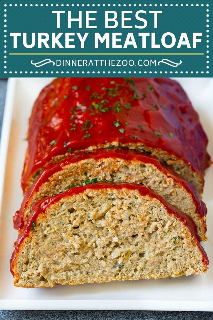 Turkey Meatloaf Recipe | Healthy Meatloaf #meatloaf #turkey #dinner #fuyos
