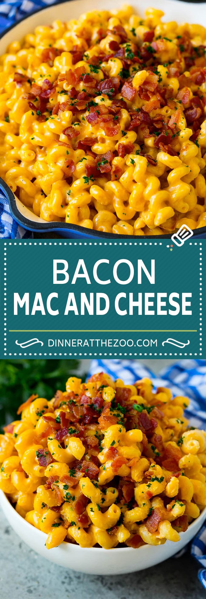 Bacon Mac and Cheese Recipe | One Pot Macaroni and Cheese #macandcheese #cheese #bacon #onepot #dinner #fuyos