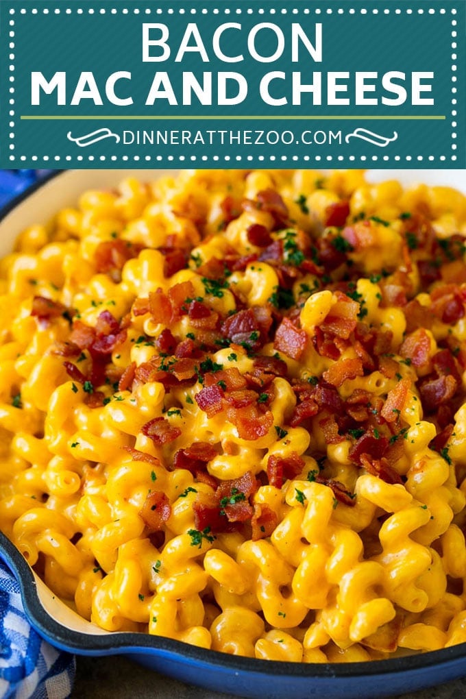 Bacon Mac and Cheese Recipe | One Pot Macaroni and Cheese #macandcheese #cheese #bacon #onepot #dinner #fuyos