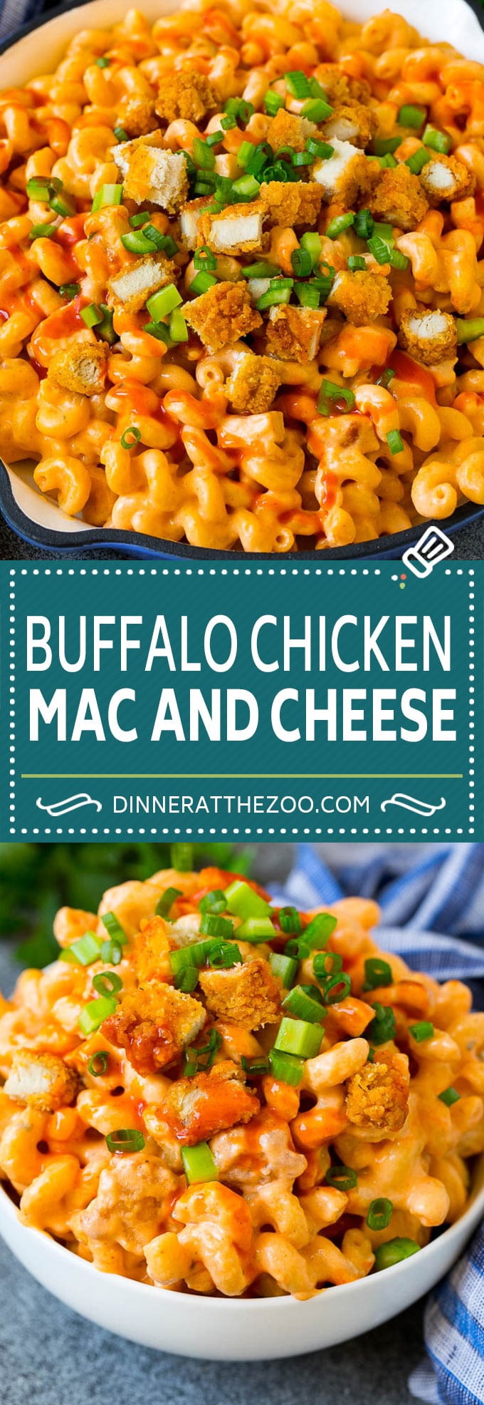 Buffalo Chicken Mac and Cheese Recipe | Spicy Macaroni and Cheese #chicken #buffalochicken #macandcheese #cheese #dinner #pasta #fuyos