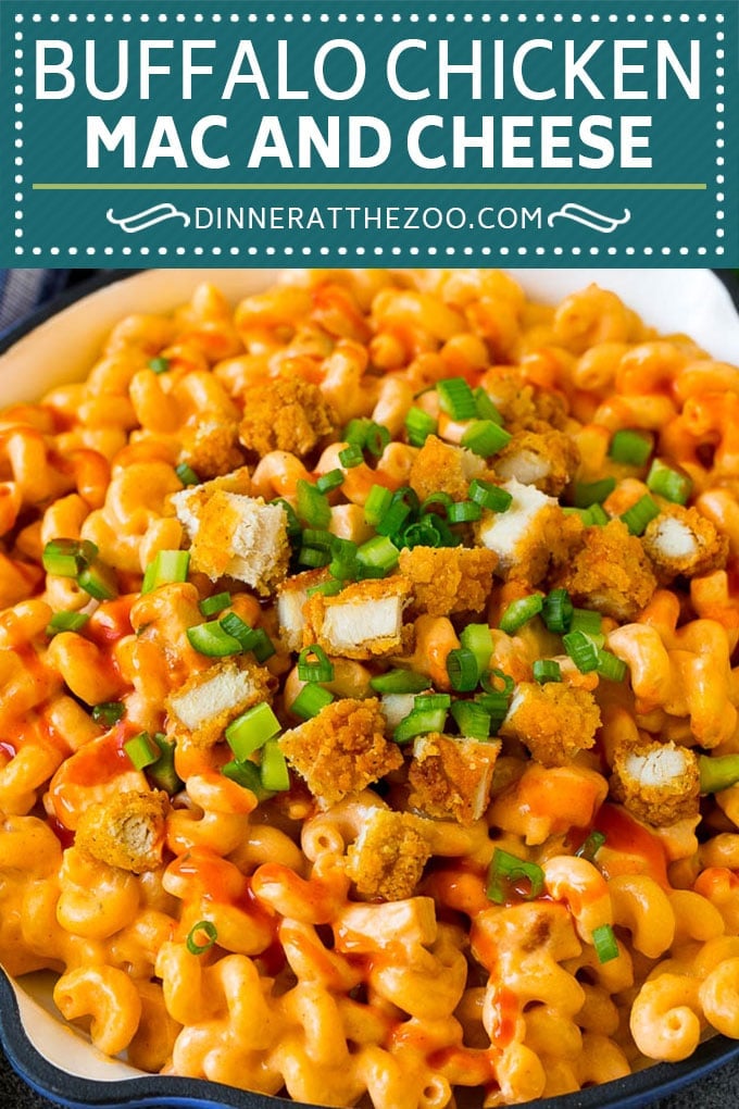 Buffalo Chicken Mac and Cheese Recipe | Spicy Macaroni and Cheese #chicken #buffalochicken #macandcheese #cheese #dinner #pasta #fuyos