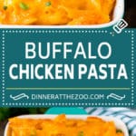 Buffalo Chicken Pasta Recipe | Baked Pasta #chicken #buffalochicken #pasta #cheese #dinner #fuyos