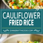 Cauliflower Fried Rice Recipe | Cauliflower Rice #rice #cauliflower #lowcarb #dinner #keto #fuyos