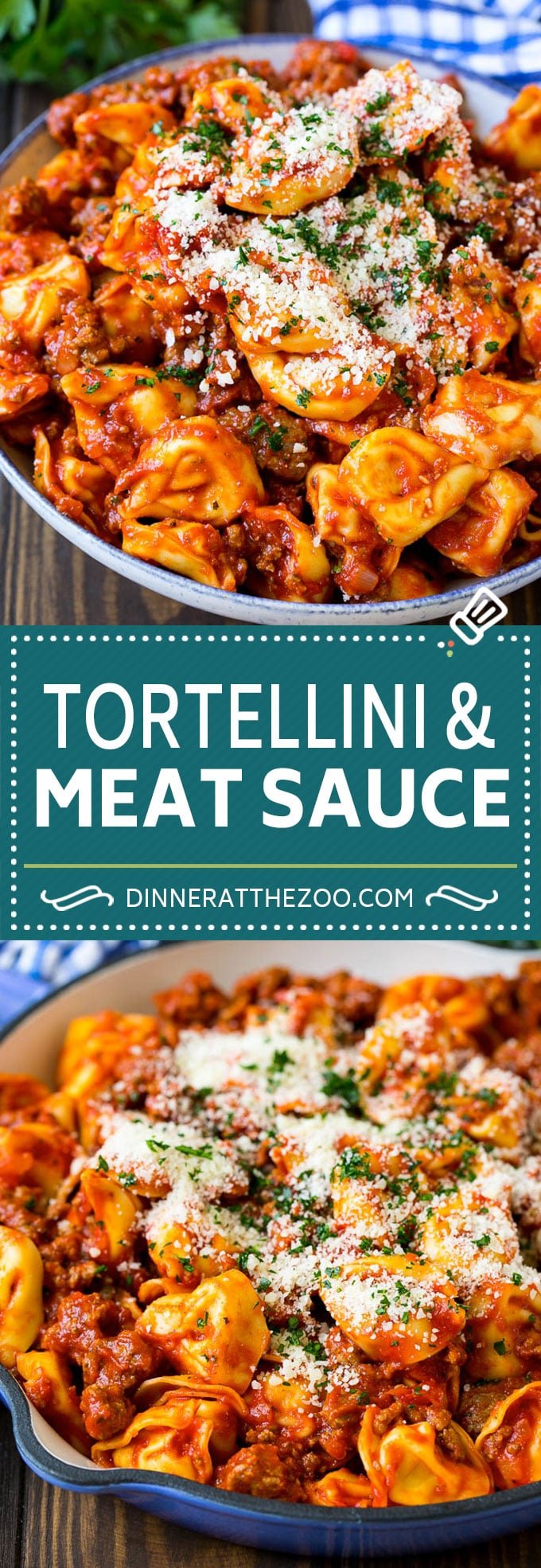 Cheese Tortellini in Meat Sauce #tortellini #pasta #sauce #dinner #fuyos #cheese