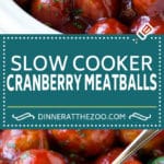 Cranberry Meatballs Recipe | Slow Cooker Meatballs | Slow Cooker Appetizer | Crockpot Meatballs #meatballs #cranberry #appetizer #slowcooker #crockpot #fuyos