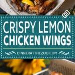 Lemon Chicken Wings Recipe | Baked Chicken Wings #chicken #chickenwings #lemon #appetizer #dinner #fuyos